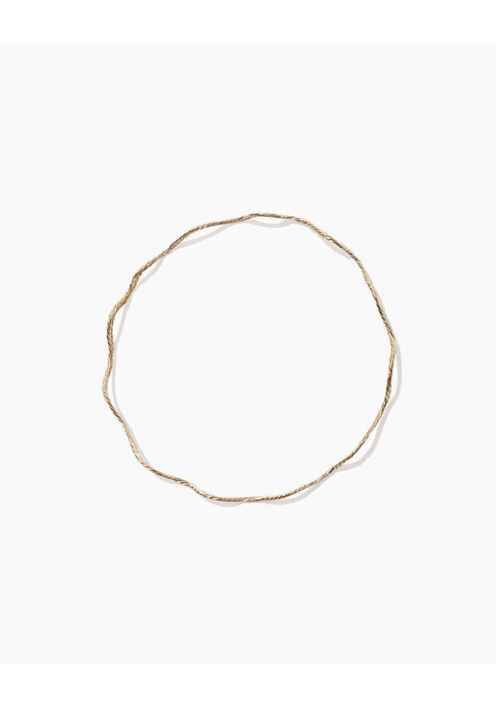 Thin Woven Bangle