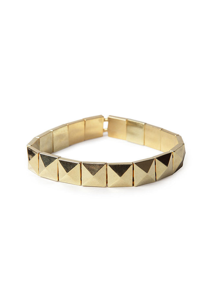 Gold Pav‚ Bracelet