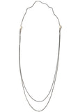 Ivory Long Boule Necklace