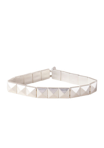 Silver Pavé Bracelet No. 4