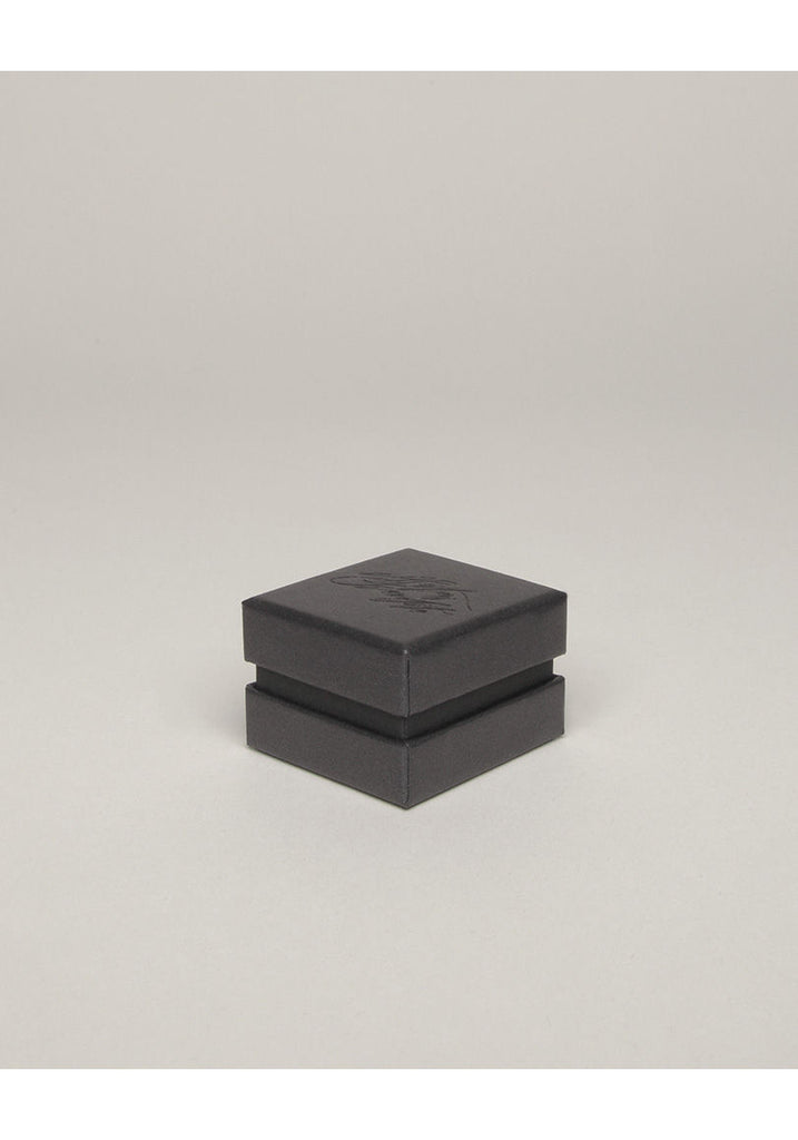 Black Diamond Solitaire Ring