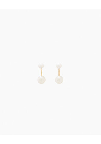 Double Pearl Studs