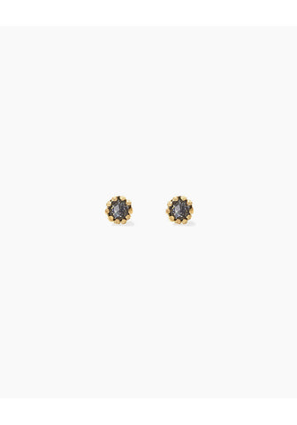 Grey Diamond Studs