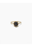 Round Black Diamond Ring- Discontinued