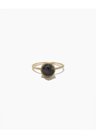 Round Black Diamond Ring- Discontinued