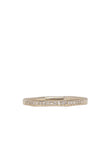 Thin Gold Band with Diamonds
