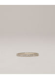 Thin Gold Band with Diamonds