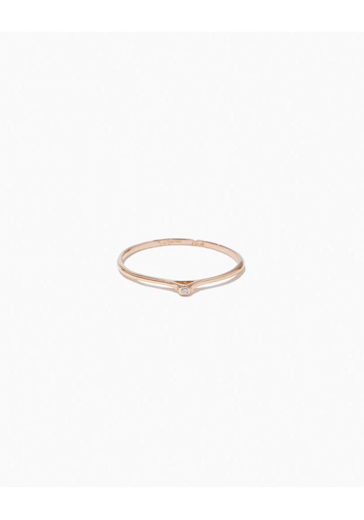 Tiny Point Diamond Ring