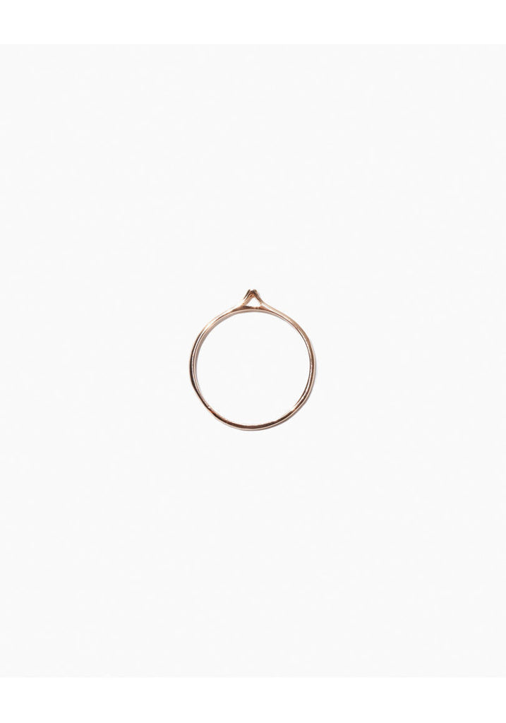 Tiny Point Diamond Ring