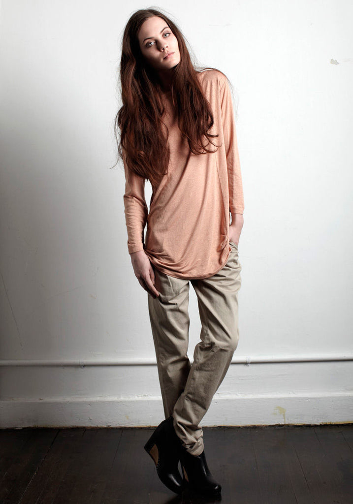 Asymmetrical Jersey Top