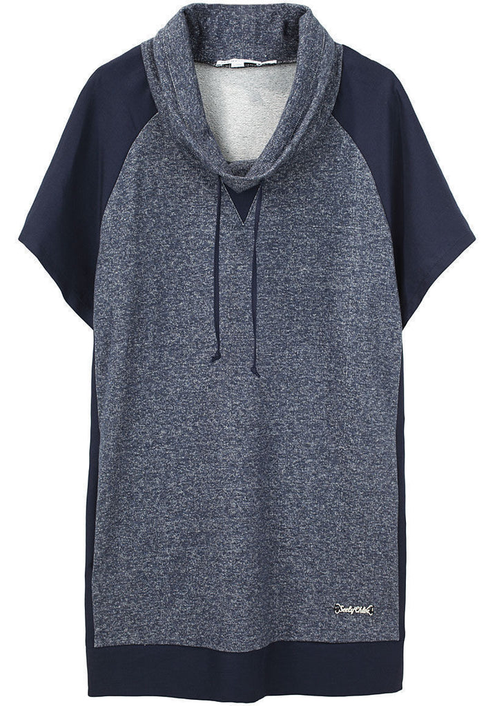 Drawstring Neck Dress