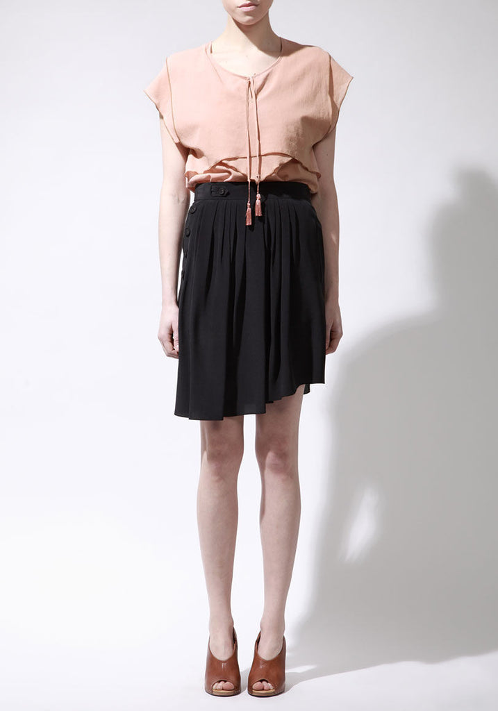 Layered Tassel Blouse