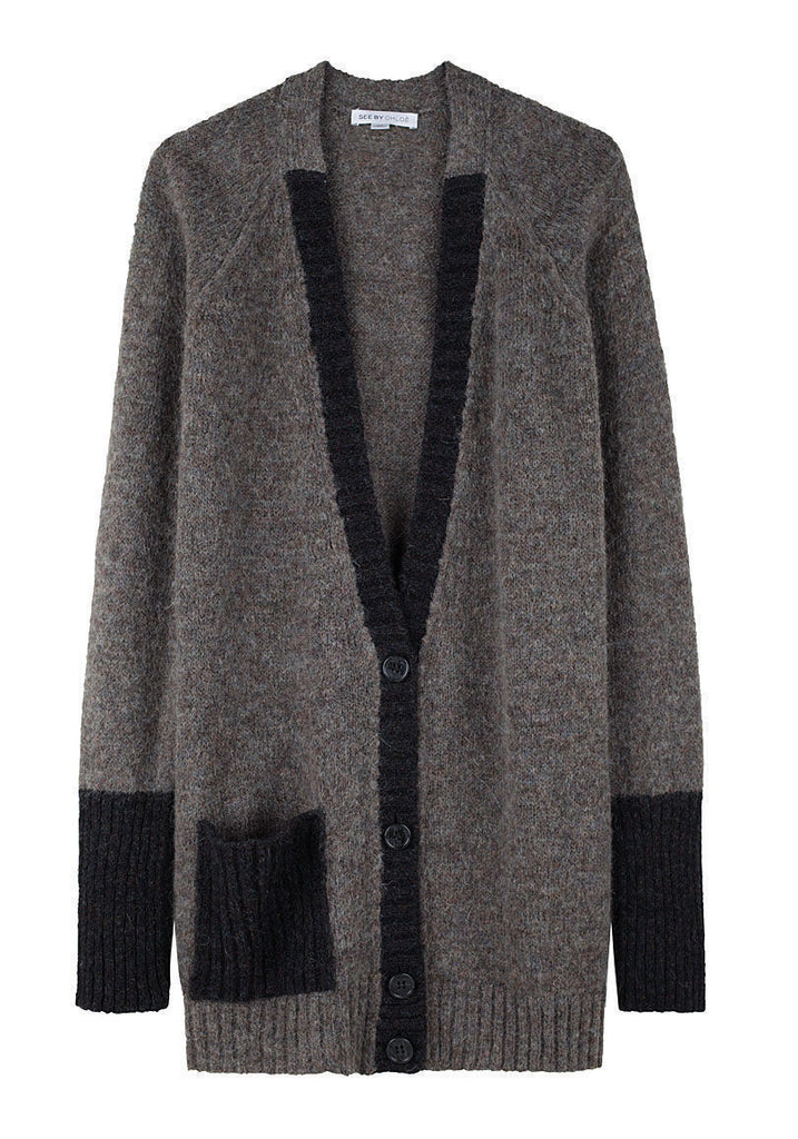 Long Pocket Cardigan
