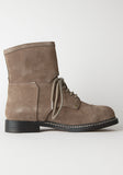 Nubuck Biker Boot