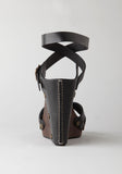 Strappy Wedge Sandal