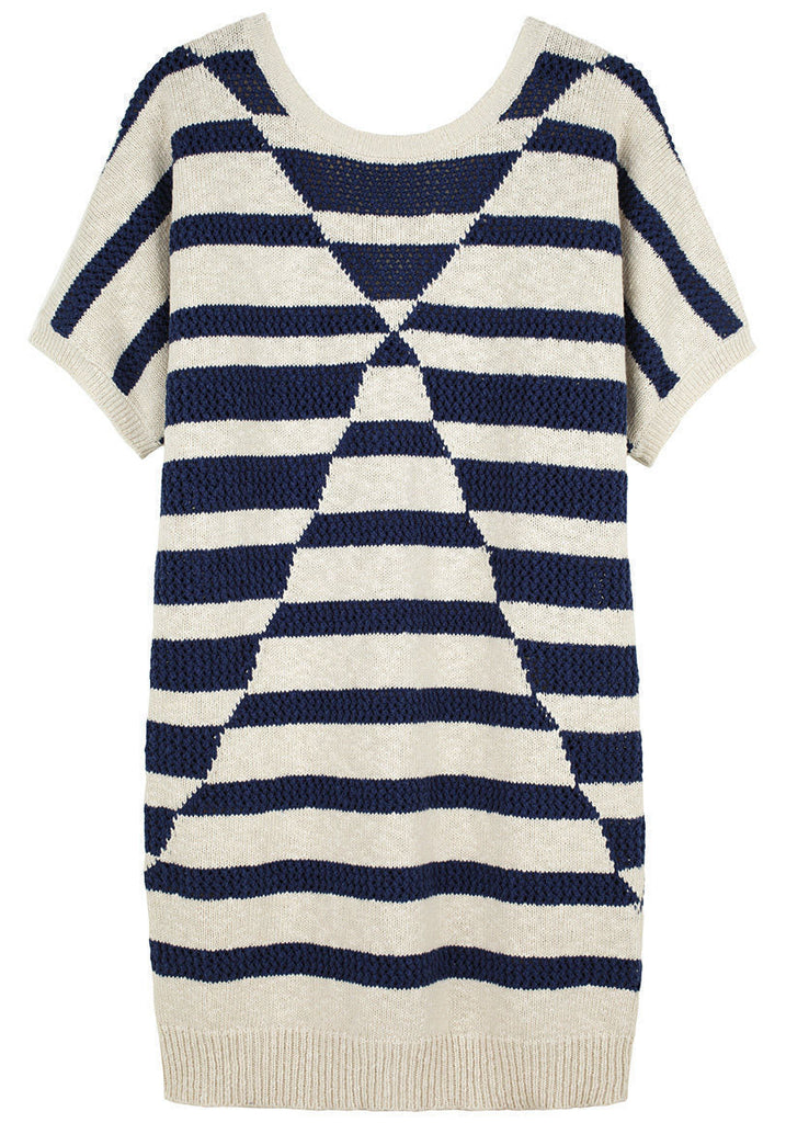 Striped Knit Dress
