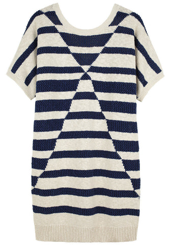 Striped Knit Dress