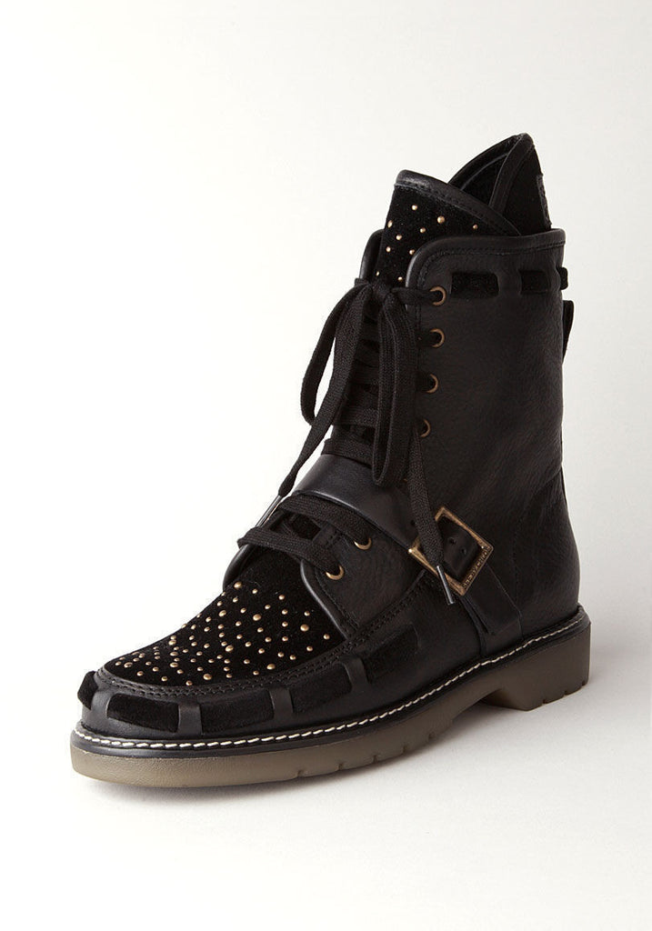 Studded Combat Boot