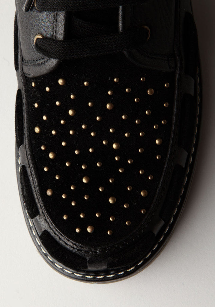 Studded Combat Boot