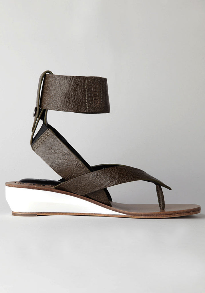 Thong Wedge w/ Ankle Cuff