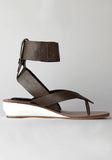 Thong Wedge w/ Ankle Cuff