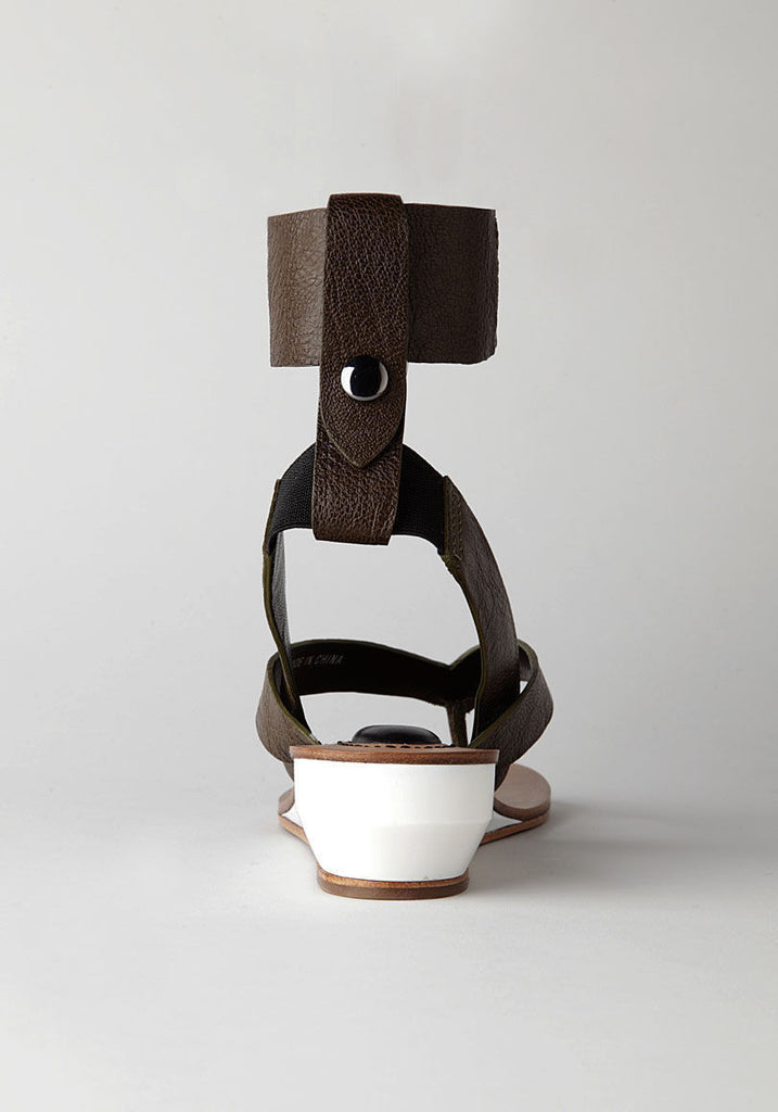 Thong Wedge w/ Ankle Cuff