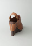 Wooden Wedge Heel