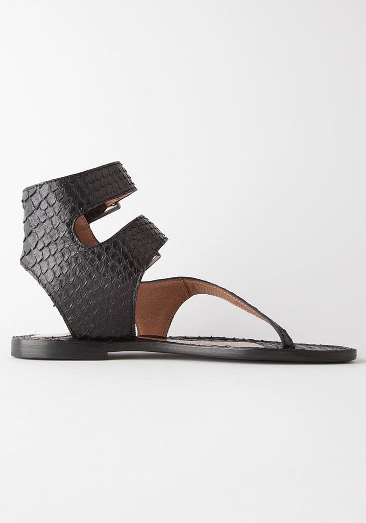 Asymmetric Python Sandal