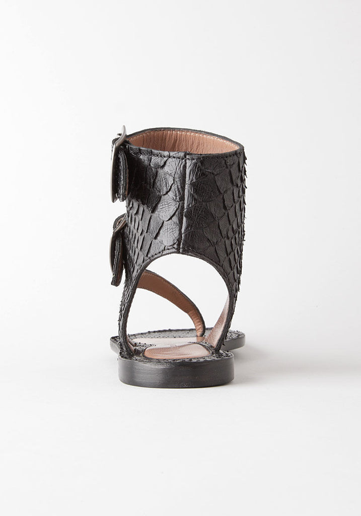 Asymmetric Python Sandal