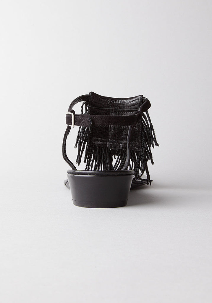 Flat Fringe Sandal