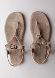 Flat Suede Sandal