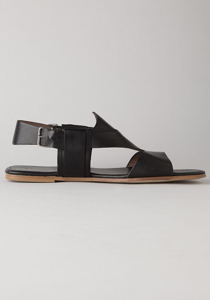 Leather Flat Sandal