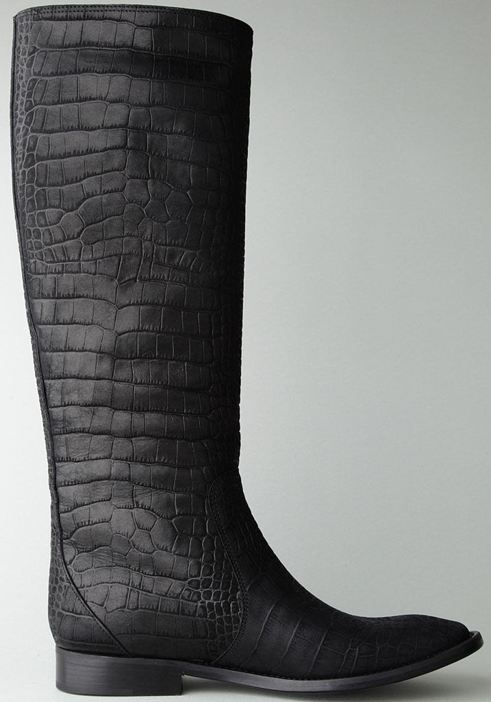 Moc Croc Riding Boot