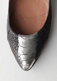 Pointed Croc Flat