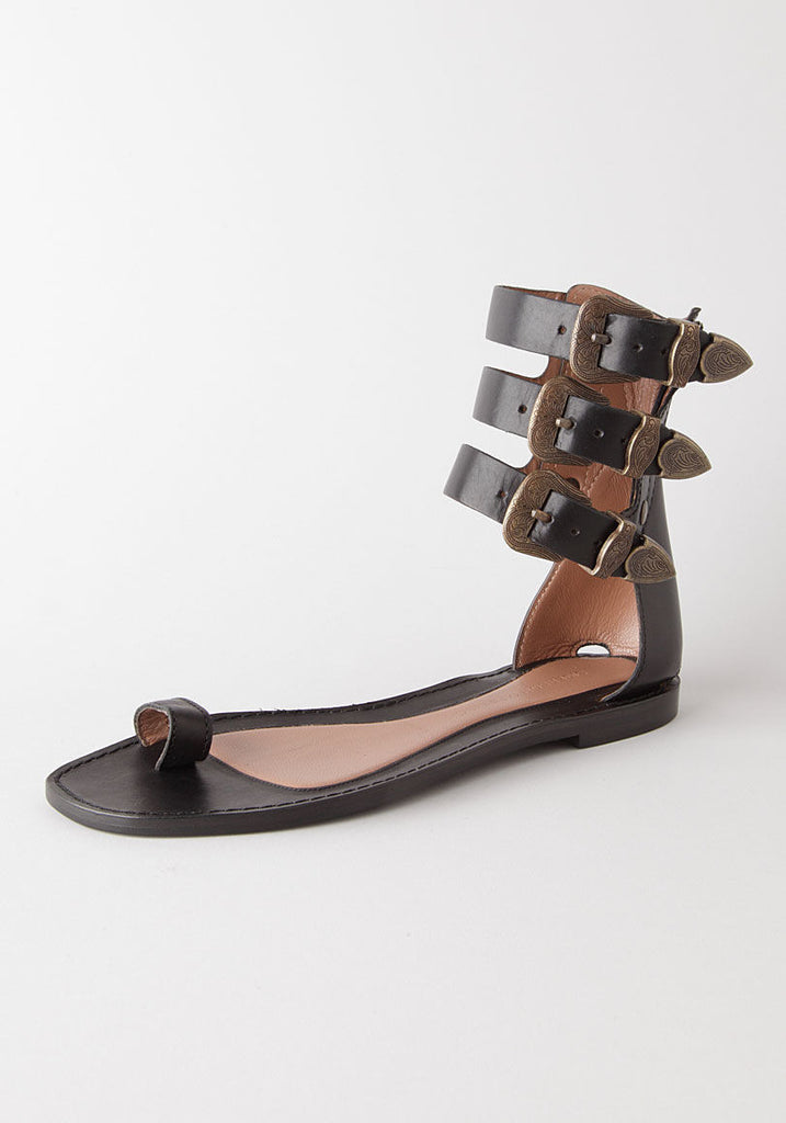 Toe Loop Buckle Sandal