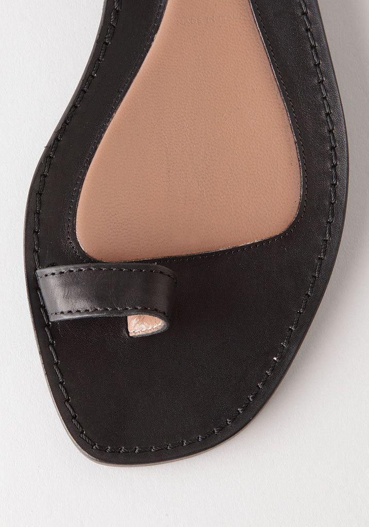 Toe Loop Buckle Sandal