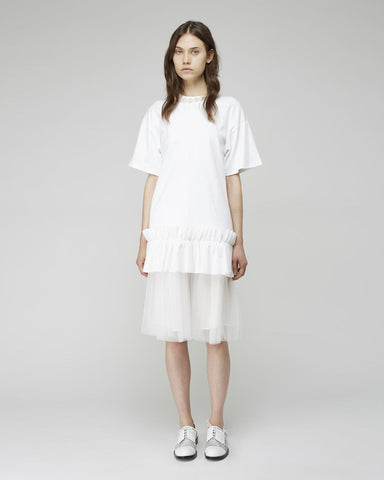 Gathered Tulle Skirt