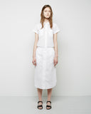 Buttondown Eyelet Skirt