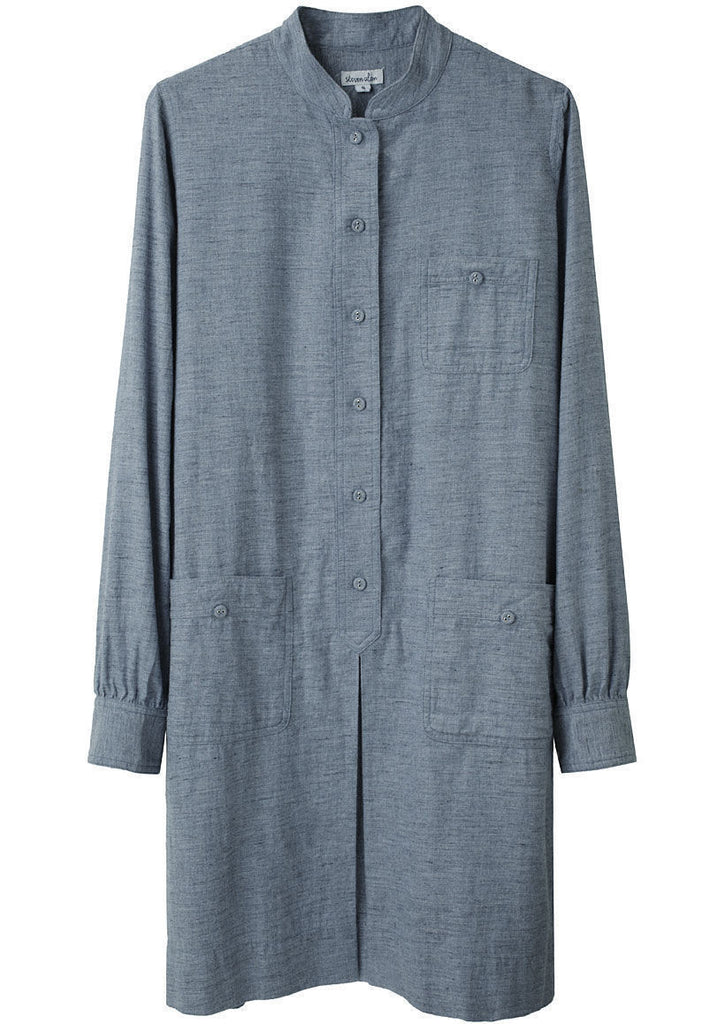 Chambray Shirtdress