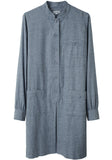 Chambray Shirtdress