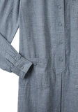 Chambray Shirtdress