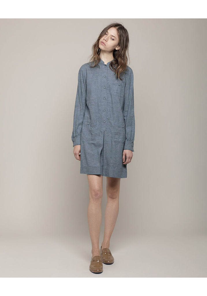 Chambray Shirtdress