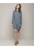 Chambray Shirtdress