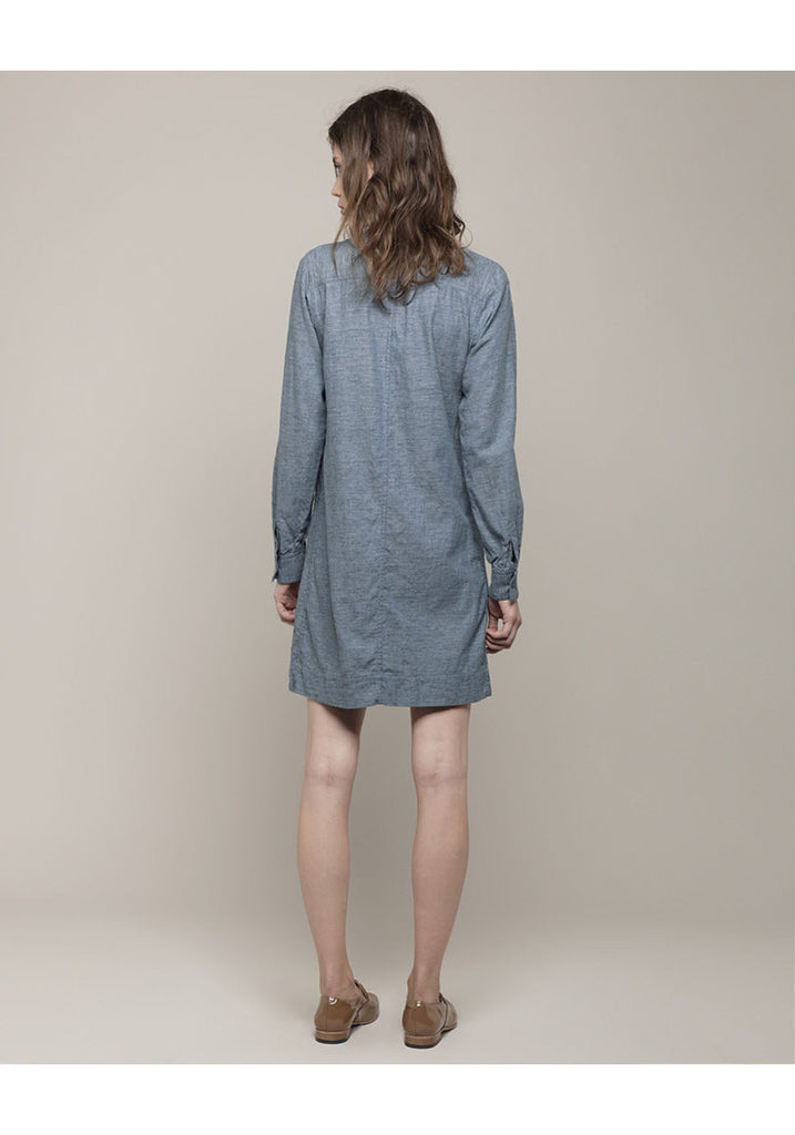Chambray Shirtdress