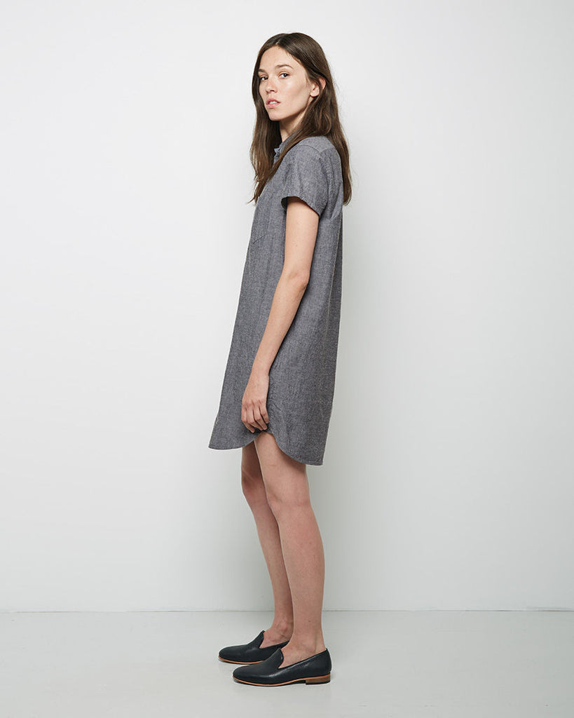 Chambray Shirtdress
