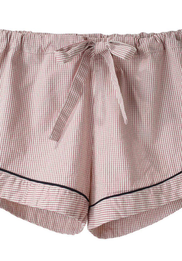 Checked Pajama Short
