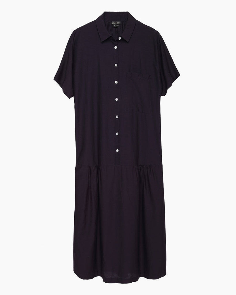 Dropped Waist Shirtdress