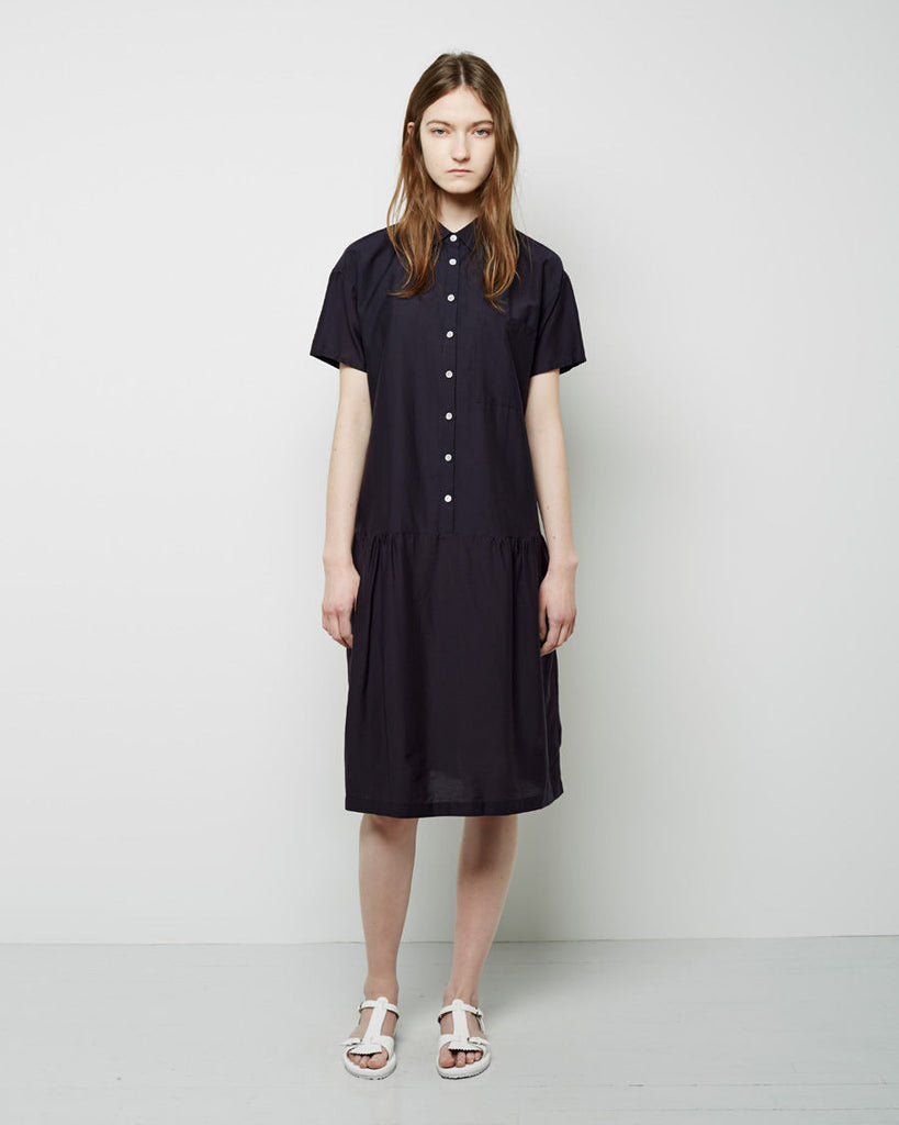 Dropped Waist Shirtdress