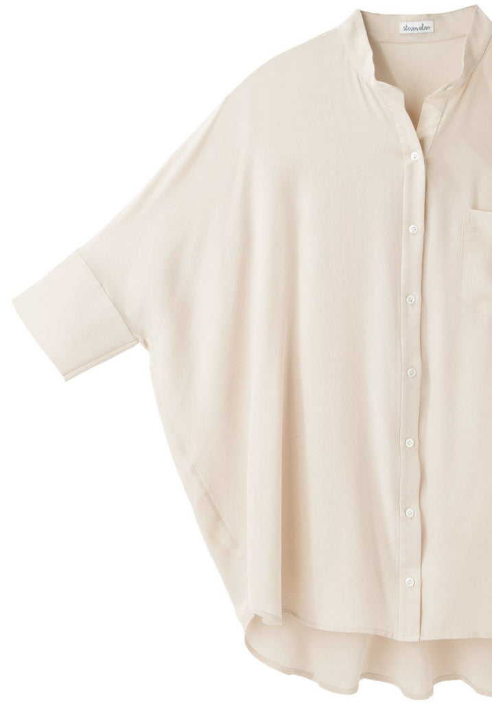 Oversized Silk Shirt