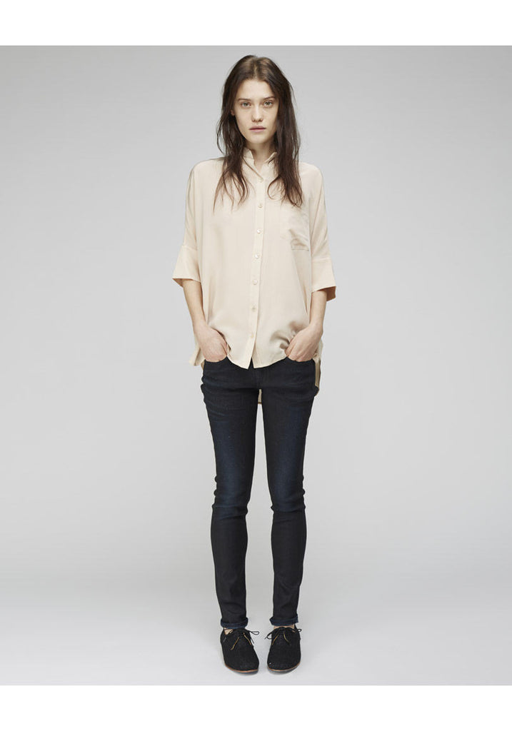 Oversized Silk Shirt